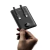 VEGER Powerbank C11 (W1170) PD QC3.0 22,5W 10000 mAh su įmontuotais USB-C ir Lightning kabeliais, juoda