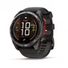 Garmin fenix 8 Pro 51 mm MicroLED Sapphire Carbon Grey DLC Titanium su Black/Pebble Grey Silicone Band