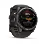Garmin fenix 8 Pro 51 mm MicroLED Sapphire Carbon Grey DLC Titanium su Black/Pebble Grey Silicone Band