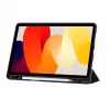 Tech-Protect SmartCase Pen dėklas su stiliumi Xiaomi Redmi Pad SE 11, juodas