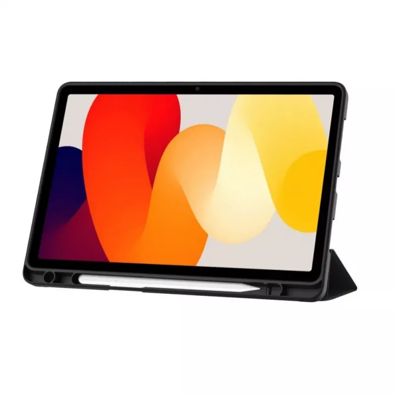 Tech-Protect SmartCase Pen dėklas su stiliumi Xiaomi Redmi Pad SE 11, juodas