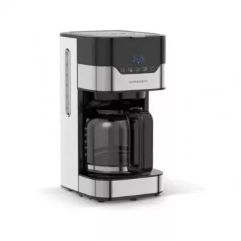 Schneider Programmable Coffee Maker 1.25L 10-12 Cups LCD Timer Black