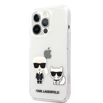 Karl Lagerfeld iPhone 13 Pro Choupette Dėklas Skaidrus