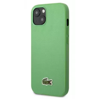 Lacoste Apple iPhone 14 Iconic Petit Pique Logo Green Back Cover