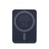 Guess Power Bank 5000mAh 15W MagSafe ir įprastas įkrovimas su Strassed 4G Logotipu Juoda