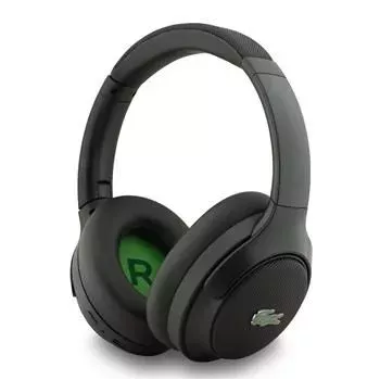 Lacoste Petit Pique ANC/ENC Wireless Headphone Black