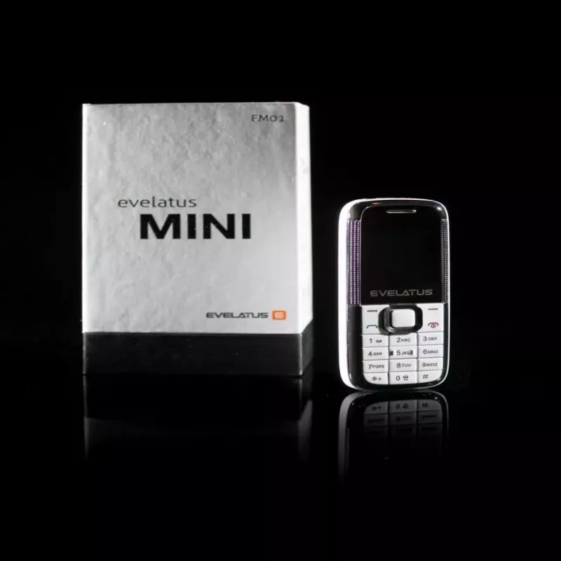 Evelatus Mini DS (EM01) belaidis Bluetooth garsiakalbis baltas