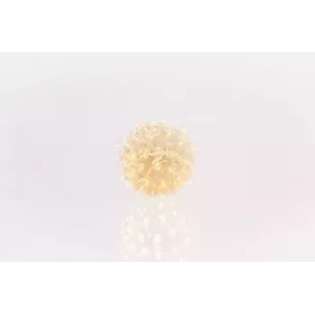 ILIKE Bumba ar puķēm RS-208 50LED D-11cm Warm White Dekoratyvinis LED šviesos rutulys