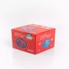 iLike RS-209 dekoratyvinis šviesos rutulys su gėlių raštu, 100 LED, mėlynas, 14 cm