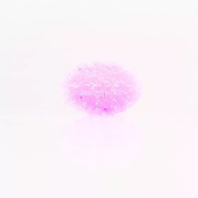 iLike Bumba ar puķēm RS-214 80LED D-13cm Purple Dekoratyvinis LED šviestuvas