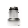 Evelatus Universal Car Charger ECC01 2USB Port 3.1A su nerūdijančio plieno avariniu įrankiu sidabrinis