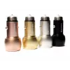 Evelatus Universal Car Charger ECC01 2USB Port 3.1A su nerūdijančio plieno avariniu įrankiu sidabrinis