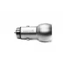 Evelatus Universal Car Charger ECC01 2USB Port 3.1A su nerūdijančio plieno avariniu įrankiu sidabrinis