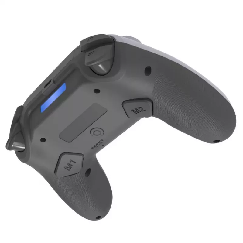 „GameBox P5“ belaidis analoginis valdiklis, skirtas PS5 – PlayStation 5, dviguba vibracija, mikrofonas, lietimui jautri planšetė, balta