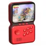 „GameBox M3“ 16 bitų nešiojama retro žaidimų konsolė su 900 žaidimų, 3 colių HD LCD / TV RCA kabeliu, raudona