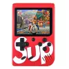„GameBox R2“ 8 bitų nešiojama retro žaidimų konsolė su 400 žaidimų, 3 colių LCD ekranu, 1 valdikliu, TV RCA laidu – raudona