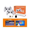 “GameBox HY00 64bit Retro 20K Game 4K HDMI Stick Console / Android Box su 2x belaidžiais valdikliais, balta”