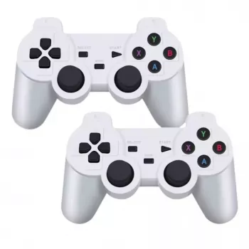 “GameBox HY00 64bit Retro 20K Game 4K HDMI Stick Console / Android Box su 2x belaidžiais valdikliais, balta”