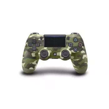 GameBox P4 belaidis vibracinis Bluetooth valdiklis, skirtas PlayStation 4 / PC / TV / TV Box – kamufliažinė žalia spalva