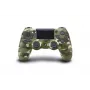 GameBox P4 belaidis vibracinis Bluetooth valdiklis, skirtas PlayStation 4 / PC / TV / TV Box – kamufliažinė žalia spalva