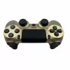 „GameBox P4“ belaidis vibracinis „Bluetooth“ valdiklis, skirtas „PlayStation 4“ / asmeniniam kompiuteriui / televizoriui / TV dėžutei, auksinis
