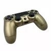 „GameBox P4“ belaidis vibracinis „Bluetooth“ valdiklis, skirtas „PlayStation 4“ / asmeniniam kompiuteriui / televizoriui / TV dėžutei, auksinis