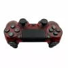 „GameBox P4“ belaidis vibracijos Bluetooth valdiklis, skirtas PlayStation 4 / PC / TV / TV Box, permatomas