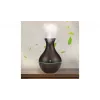 IVY D2 3-in-1 Aroma Difuzorius - Drėkintuvas - 1,5W Naktinė Atmosferos USB Lempa 11cm / 300ml Dark Wood