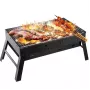 iLike Grillpapa Super Compact Foldable Charcoal Barbecue Grill 36x29x6.8 cm, skirta piknikui ir stovyklavimui