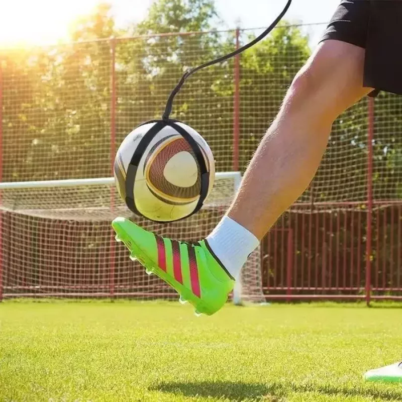 Kiddyz Football Solo Trainer Kick Belt vaikams ir suaugusiems, kamuolių dydžiai 5–11