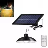 Elight Garden Decor saulės baterija maitinama IP65 LED Solo pakabinama lempa (14,8x6,4 cm) su tamsos jutikliu ir nuotolinio valdymo pulteliu