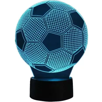 Elight ILU 3D Illusion LED naktinė lempa su širdies meškiuku, šilta šviesa (10x17 cm), USB maitinimas