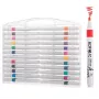 iLike Marker Set 48 Colors Dual-Tip Professional Drawing Markers Multicolor
