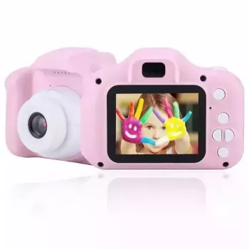 CP X2 Kids HD 1080p Digital Photo & Video Camera su MicroSD kortelių lizdu ir 2 colių spalvotu LCD ekranu