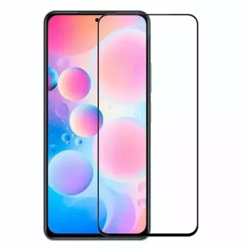 TAKEME Hard Ceramic Full Surface Screen Protector, skirta Xiaomi Mi 11i / Poco F3 / Redmi K40 – 9H kietumas, skaidrus blizgus, 0,3 mm