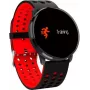 iWear M9 Round Smart & Fit Watch su pilnu lietimu 1,3 colio IPS, medijos valdymu, širdies ritmu, kraujospūdžiu, juoda