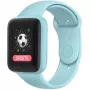 iWear M7 Smart & Fit Watch su 1,3 inch IPS jutikliniu ekranu, medijos valdymu, širdies ritmo ir kraujospūdžio matavimu, šviesiai mėlyna