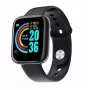 iWear M8 Smart & Fit Watch su pilnu lietimu 1.3'' IPS, širdies ritmu, kraujospūdžiu, socialinėmis funkcijomis, juoda