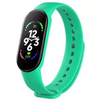 iWear SM7 išmani apyrankė 0,96'' TFT – kūno rengybos seklys IP67 su širdies ritmo ir kraujospūdžio / socialinių tinklų / miego stebėjimu, žalia