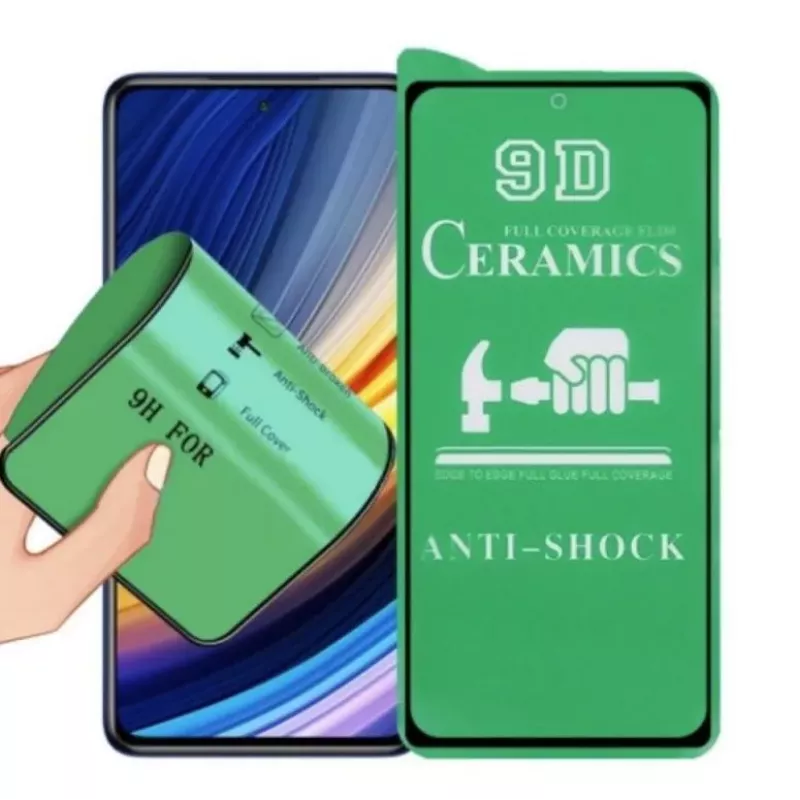 TakeMe HARD Ceramic Full Surface Screen Protector Glass, skirta „Apple iPhone 14 Pro“