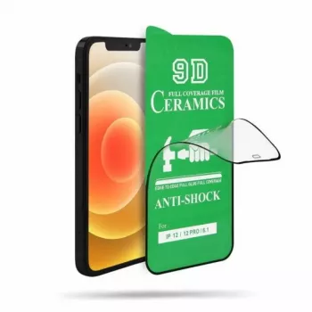 TakeMe HARD Ceramic Full Surface Screen Protector Glass, skirta „Apple iPhone 14 Pro“