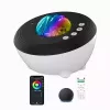 Elight J1 Aurora Projector su atmosferos garsais ir Bluetooth garsiakalbiu, išmanusis Wi-Fi Bluetooth valdymas per programėlę, baltas
