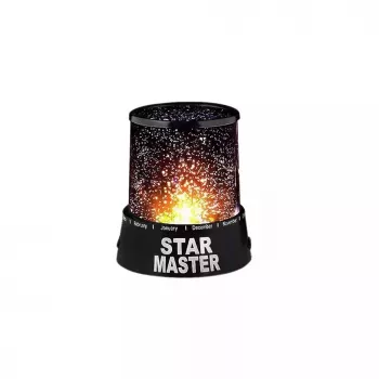 Elight STM Star Master Dual Mode Star Sky Projector su 4x AA / USB maitinimu, juodas