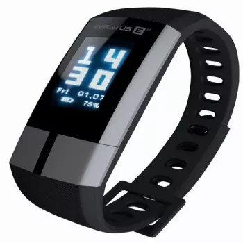 Evelatus Fitness Tracker EFT01 Juoda