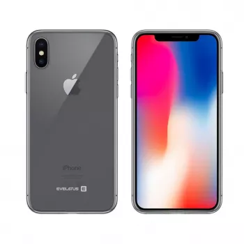 Evelatus Apple iPhone X Clear Silicone Case 1,5mm TPU Transparent