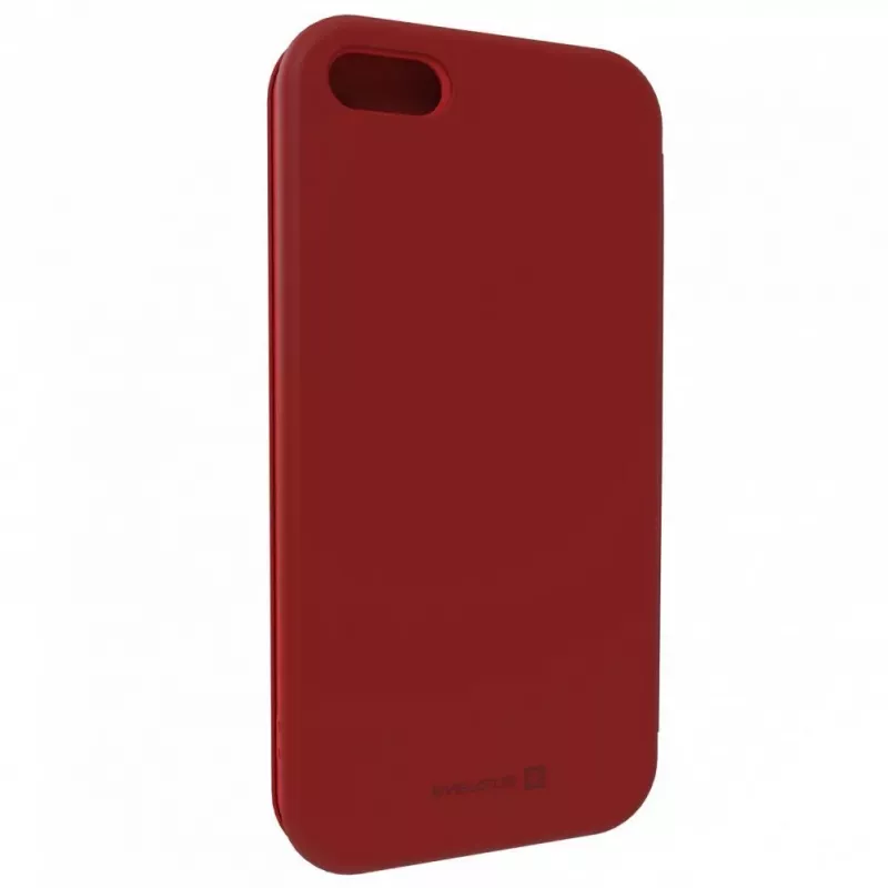 Evelatus Samsung Galaxy A6 Plus 2018 Book Case Wine Red