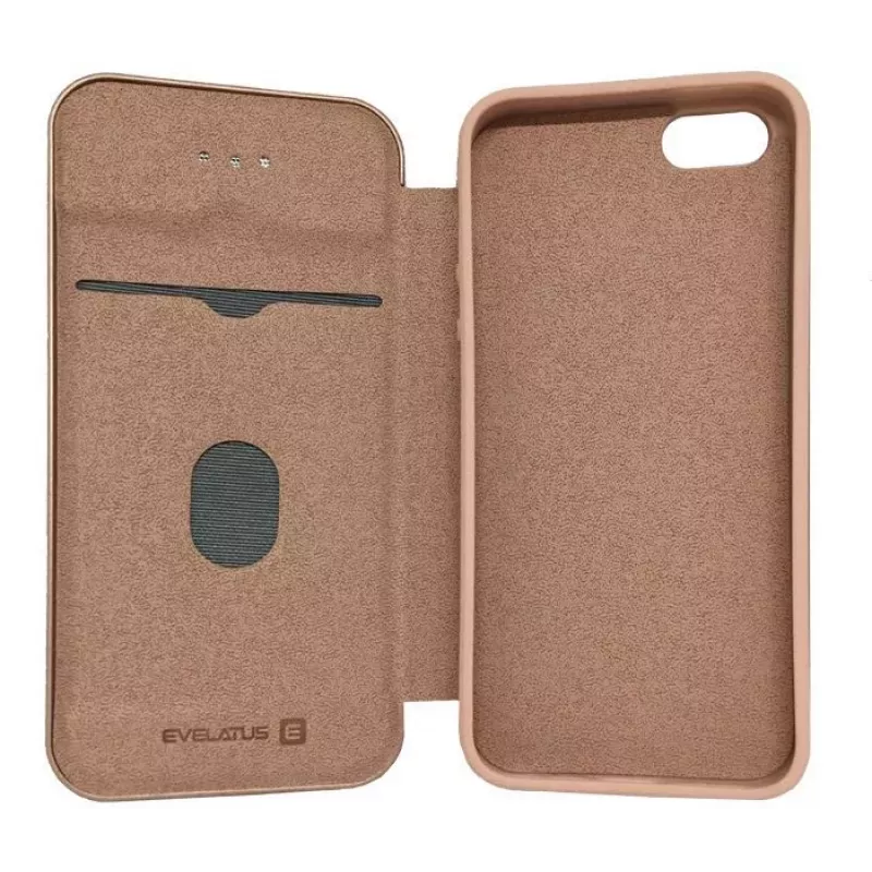 Evelatus Xiaomi Redmi 6 Book Case Rose Gold