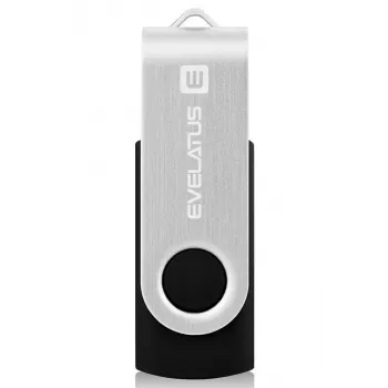 Evelatus USB Flash Drive to Type C EFD02 16GB Black