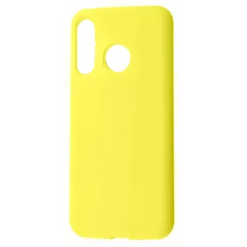 Evelatus “Premium Soft Touch Silicone Case” šviesiai geltona, skirta Huawei P30 Lite