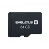 Evelatus MicroSDXC 64GB Class 10 UHS-I U1 V10 atminties kortelė (60 MB/s skaitymas, 20 MB/s rašymas)